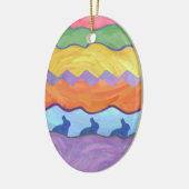 Paaseieren 2 keramisch ornament (Links)