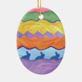 Paaseieren 2 keramisch ornament (Achterkant)