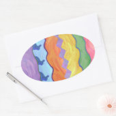 Paaseieren 2 Stickers (Envelop)