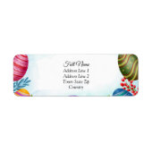 Paaseieren Adresetiketten Etiket (Voorkant)