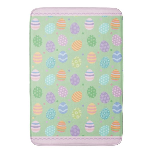 paaseieren badmat (Voorkant Verticaal)