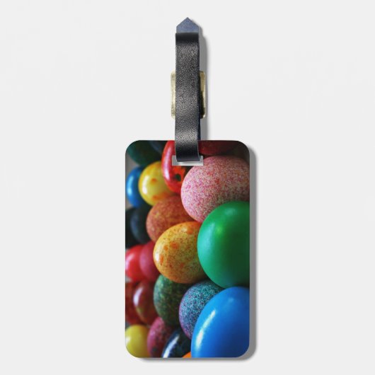 Paaseieren Bagagelabel (Achterkant verticaal)