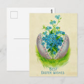  paaseieren Beste paaswensen begroeten Briefkaart (Voorkant / Achterkant)