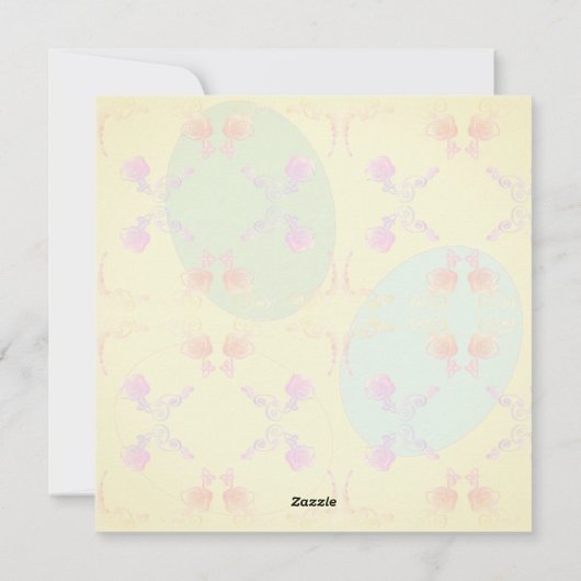 Paaseieren Blanco Kaart (Achterkant)