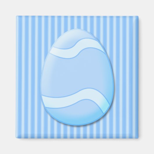 Paaseieren (blauw) Magnet (Voorkant)