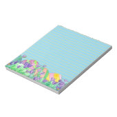 Paaseieren Blauwe Geel, gelaagd Notitieblok (Linkerzijde)