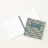 Paaseieren - Blauwgroen Roze, speciaal ontworpen k Notitieboek (Binnen)