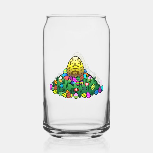 Paaseieren Blikvorm Glas (Voorkant)