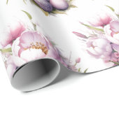 Paaseieren & Bloemen Delight | Pasen Cadeaupapier (Rol Hoek)