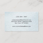 Paaseieren Boho Girly Bird Nest Visitekaartje (Achterkant)