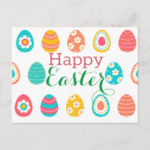 Paaseieren Briefkaart (Voorkant)