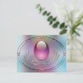 Paaseieren Briefkaart (Staand voorkant)