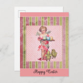  paaseieren briefkaart (Voorkant / Achterkant)