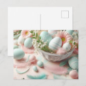 Paaseieren Briefkaart (Voorkant / Achterkant)