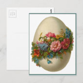 paaseieren briefkaart (Voorkant / Achterkant)