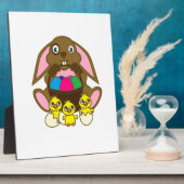 Paaseieren Bunny Fotoplaat (Zijkant)