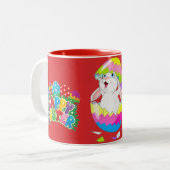 Paaseieren & Bunny Mok - Rood (Voorkant links)