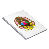 Paaseieren Bunny Notitieboek (Rechterzijde)