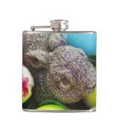 Paaseieren, bunny's en Golf Balls Heupfles (Voorkant)