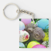 Paaseieren, bunny's en Golf Balls Sleutelhanger (Voorkant)
