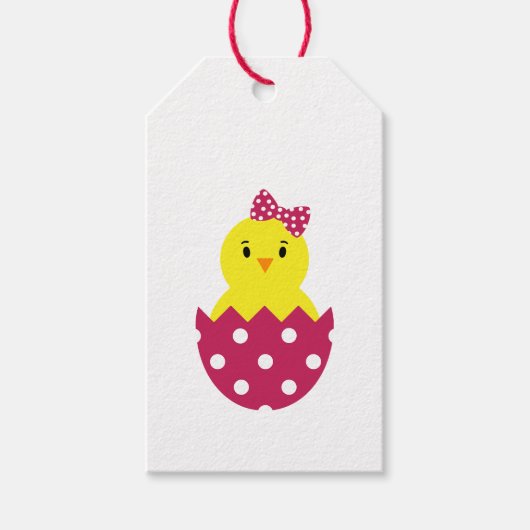 Paaseieren Cadeaulabel (Voorkant)