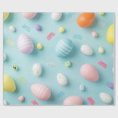 Paaseieren Cadeaupapier (Vlak)