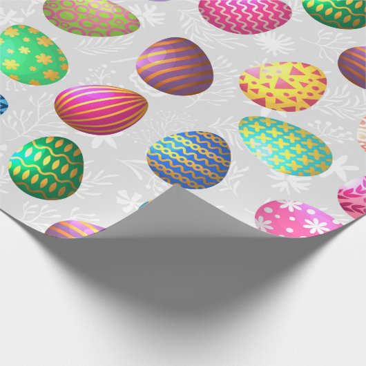  paaseieren cadeaupapier (Hoek)