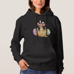 Paaseieren Chihuahua Bunny Dog Christians Hoodie
