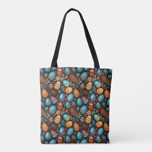 Paaseieren Chocolade Tote Bag (Achterkant)
