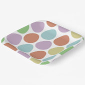 Paaseieren Decor Patroon Papieren Bordje (Gebogen)