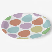 Paaseieren Decor Patroon Papieren Bordje (Gekanteld)