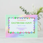 Paaseieren Eierenjacht Kaart (Staand voorkant)