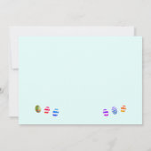 Paaseieren Eierenjacht Kaart (Achterkant)