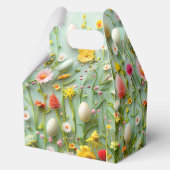 Paaseieren en -bloemen bedankdoosjes (Achterkant)