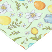 Paaseieren en -bloemen korte tafelloper (Hoek)