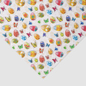 Paaseieren en botervliegen tissuepapier (Detail)