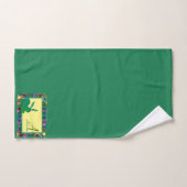 Paaseieren en bunny Monogram Handdoekset Bad Handdoek (Handdoek)