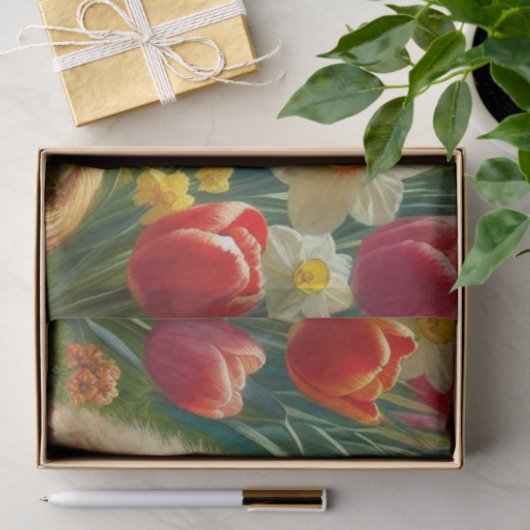 Paaseieren en Bunny Rabbit Tissue Paper Tissuepapier (Geschenk)