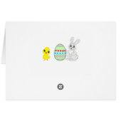 Paaseieren en Feestdagen van gebak (Achterkant Horizontaal)