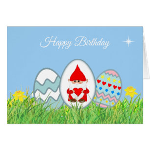 Paaseieren en kalkoenen