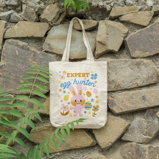 Paaseieren en konijnen tote bag