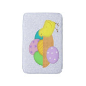 Paaseieren en kuikenbadmat badmat (Voorkant Verticaal)
