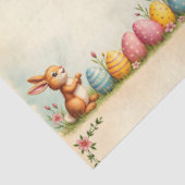 Paaseieren en Little Rabbit Populair Collectie Tissuepapier (Detail)