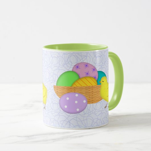 Paaseieren en Mok van kuikens (Voorkant rechts)