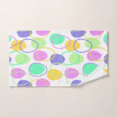 Paaseieren en omtrekken bad handdoek (Handdoek)