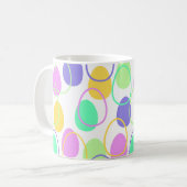 Paaseieren en omtrekken koffie-Mok Koffiemok (Voorkant links)