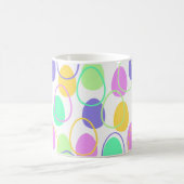 Paaseieren en omtrekken koffie-Mok Koffiemok (Center)