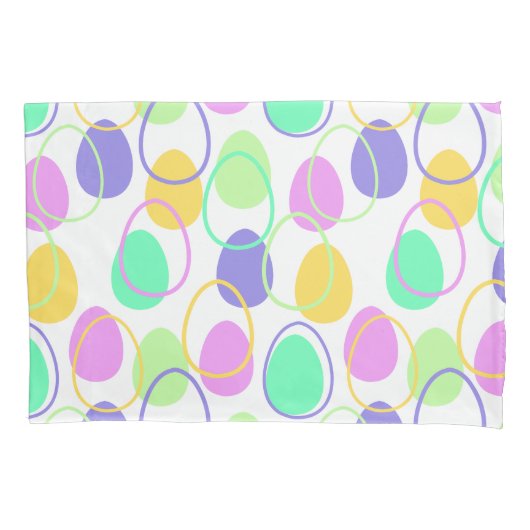 Paaseieren en omtrekken kussensloop (Voorkant)