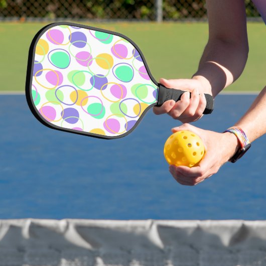 Paaseieren en omtrekken pickleball paddle (Insitu)