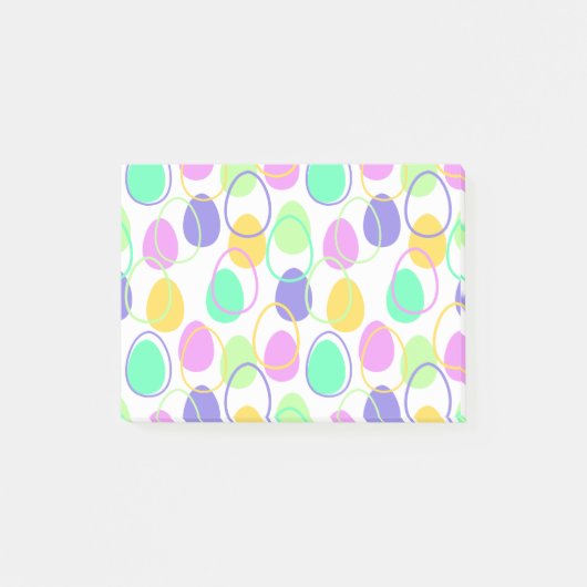 Paaseieren en omtrekken post-it® notes (Voorkant)